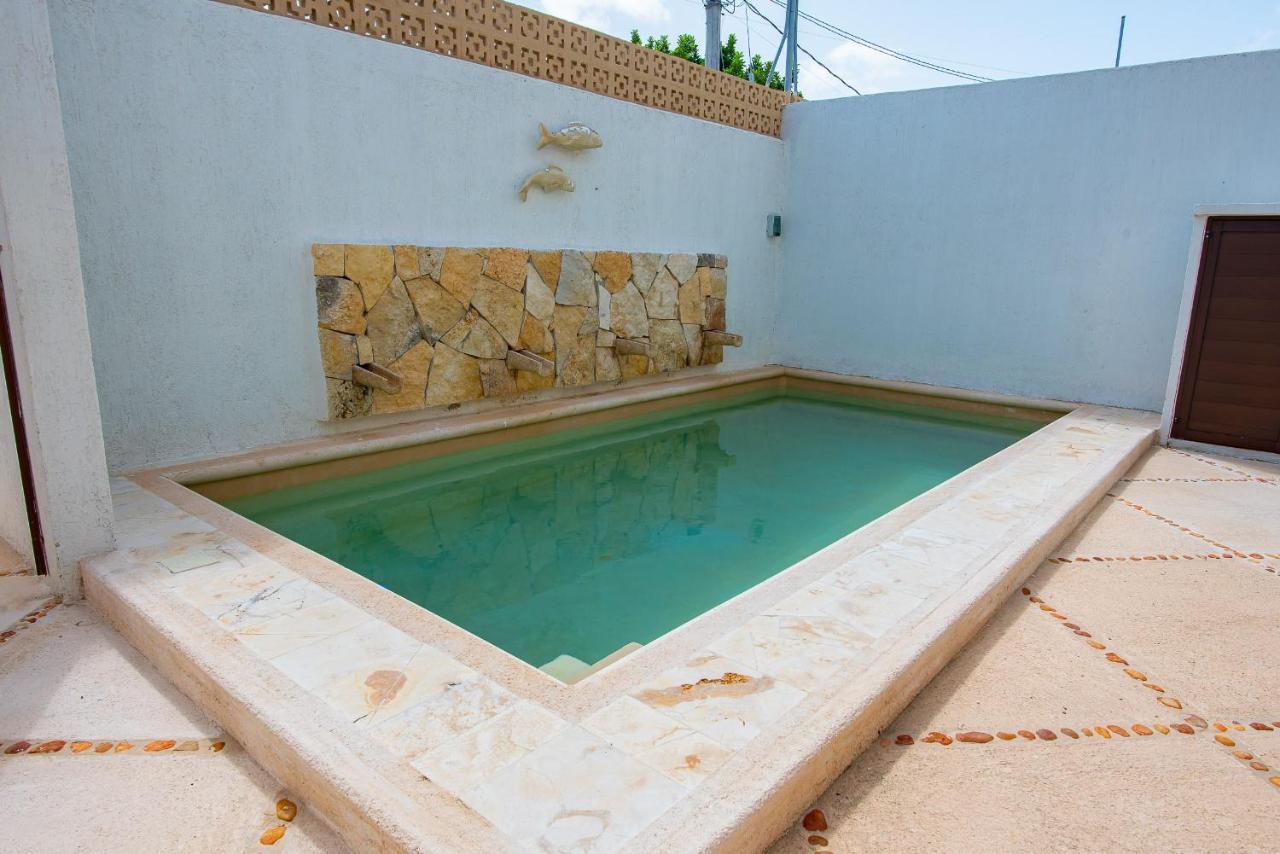 97982 New Modern Villa, Private Pool, High Internet Speed, 2 Blocks From The Beach Pueblo Pueblo Chicxulub 外观 照片